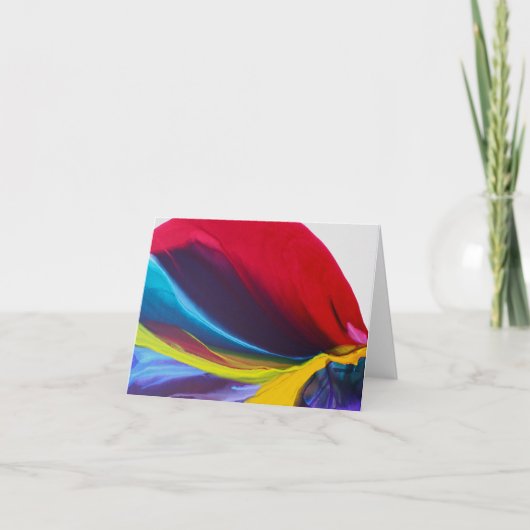 Fleur Blauw Kaart (Voorkant)