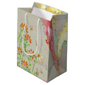 Fleur-cadeautas Medium Cadeauzakje (Achterkant Gekanteld)