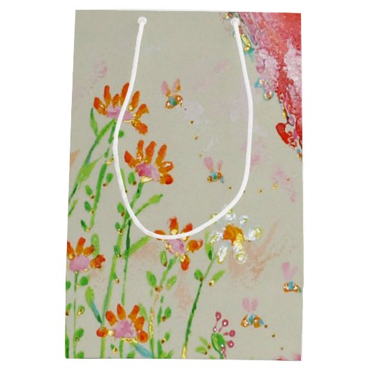 Fleur-cadeautas Medium Cadeauzakje (Achterkant)
