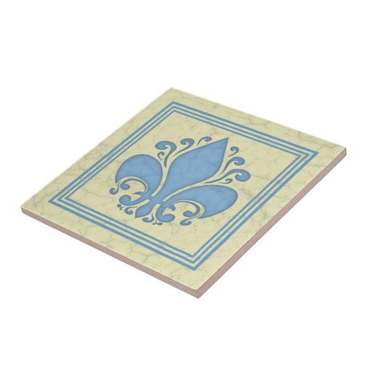 Fleur de Antiek Tegeltje (Zijkant)