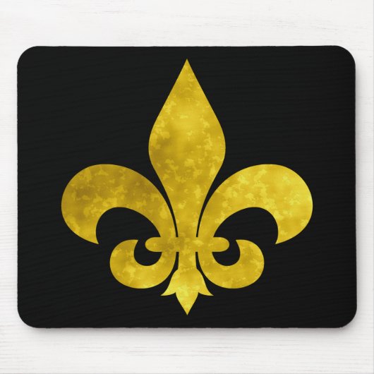 Fleur De Art Gold Rust Muismat (Voorkant)