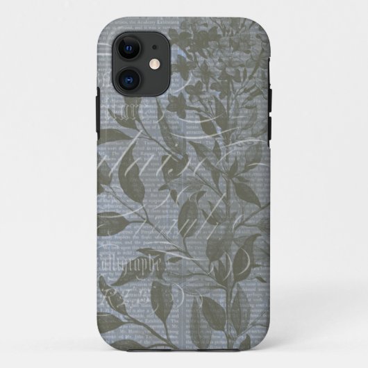 Fleur de Bleu I Case-Mate iPhone Case (Achterkant)