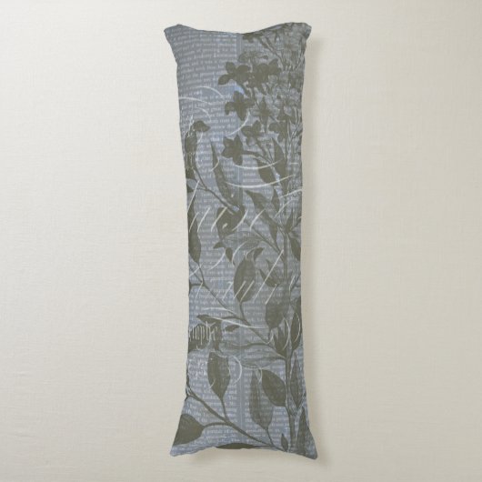 Fleur de Bleu I Lichaamskussen (Voorkant Verticaal)