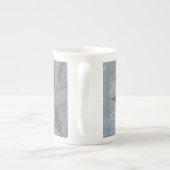 Fleur de Bleu I Porselein Kop (Achterkant)