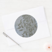 Fleur de Bleu I Ronde Sticker (Envelop)
