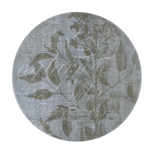 Fleur de Bleu I Snijplank (Voorkant)