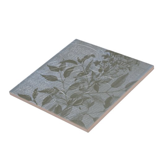 Fleur de Bleu I Tegeltje (Zijkant)