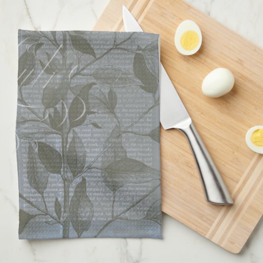 Fleur de Bleu I Theedoek (Quarter Fold)