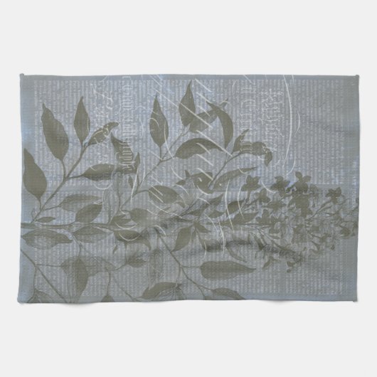 Fleur de Bleu I Theedoek (Horizontaal)