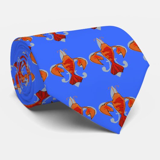 Fleur De Craw Stropdas (Opgerold)