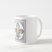 Fleur de Geaux Fish Koffiemok (Voorkant rechts)