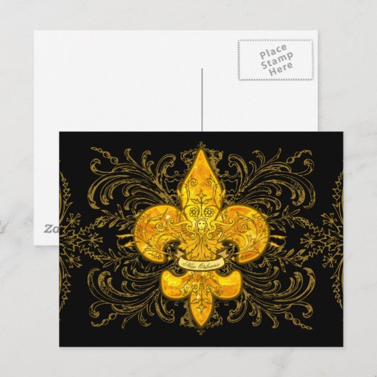 Fleur de Guardian Briefkaart (Voorkant / Achterkant)