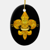 Fleur de Guardian Keramisch Ornament (Voorkant)