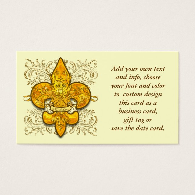 Fleur de Guardian Visitekaartjes (Voorkant)