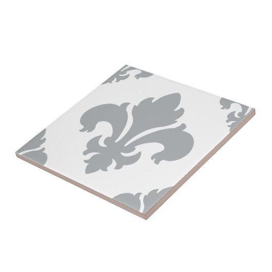 Fleur De Lis 2 Paloma Tegeltje (Zijkant)