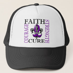 Fleur De Lis 3 Epilepsy Trucker Pet
