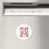 Fleur-de-lis A Monogram Magneet (Insitu (Vaatwasser))