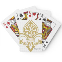 Fleur de LI's: Aangepaste speelkaarten