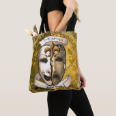 Fleur De Lis Acteur Maskers Tote Bag (Dichtbij)
