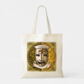 Fleur De Lis Acteur Maskers Tote Bag (Achterkant)