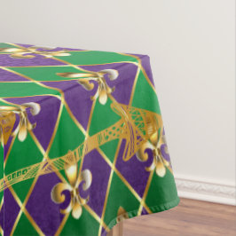 Fleur de Lis, Arrows, Mardi Gras Tafelkleed
