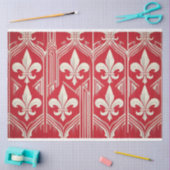 Fleur-de-lis Art Deco Decoupage Tissue Paper Tissuepapier (Craft)