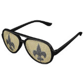 Fleur De Lis Aviator Zonnebril (Gekanteld)