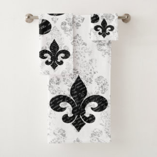 Fleur De Lis Bad Handdoek