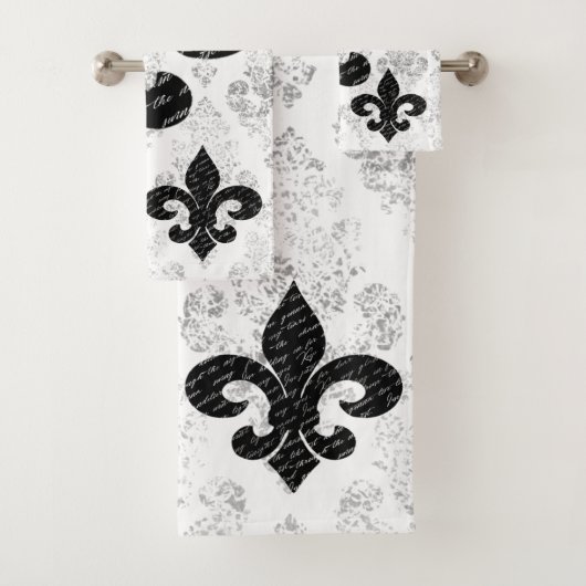 Fleur De Lis Bad Handdoek (Insitu)