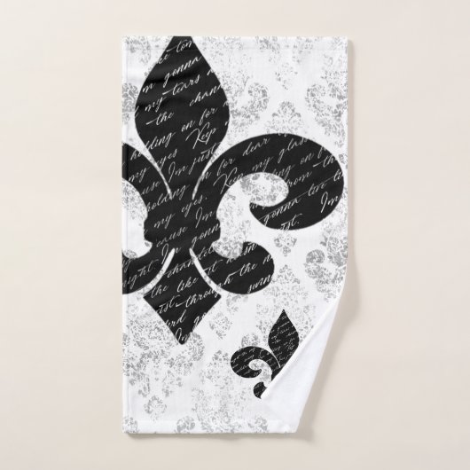 Fleur De Lis Bad Handdoek (Handdoek)