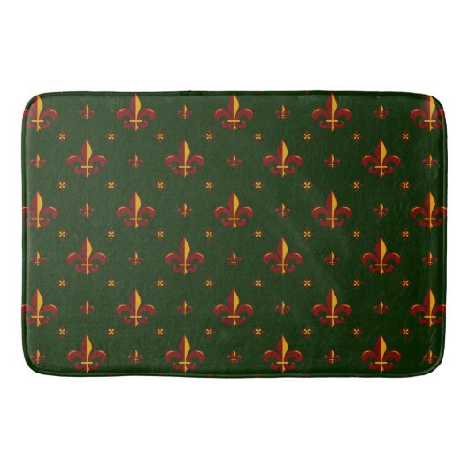 Fleur De Lis Badmat (Voorkant)