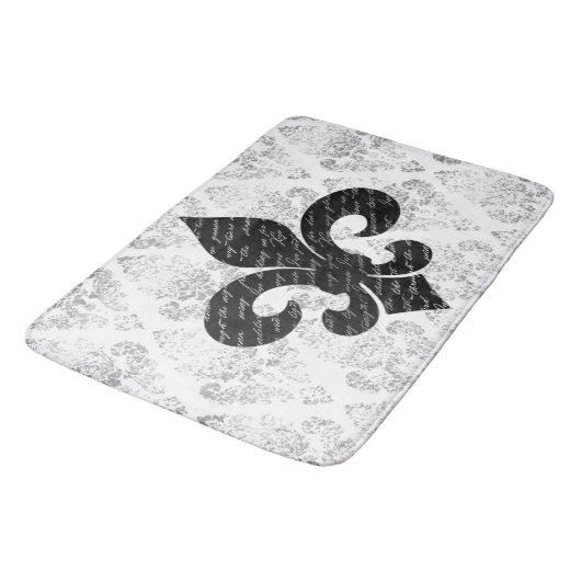 Fleur De Lis Badmat (Gekanteld)