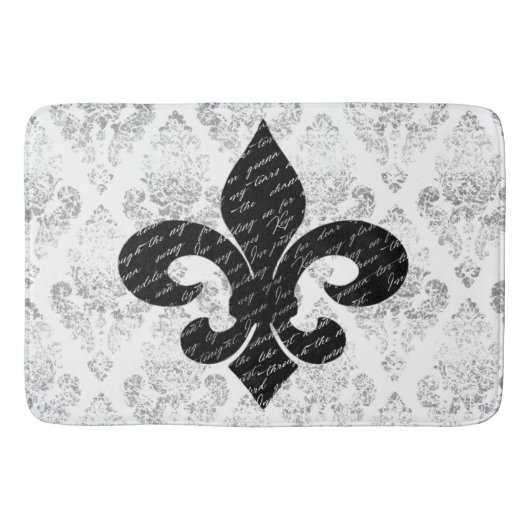 Fleur De Lis Badmat (Voorkant)