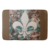 Fleur De Lis Bath Mat (Voorkant)