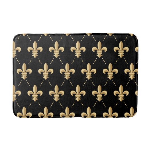Fleur De Lis Bath Mat (Voorkant)