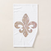 Fleur De Lis Bathroom Sprakle Bad Handdoek (Handdoek)
