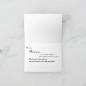 Fleur de Lis bedankkaart (Binnen)