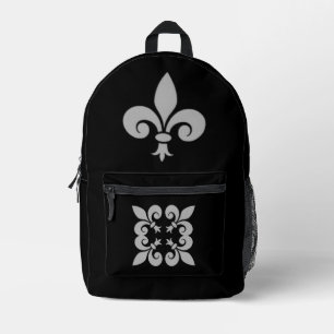 Fleur de Lis Bedrukte Rugzak