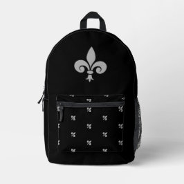Fleur de Lis Bedrukte Rugzak