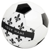 Fleur de Lis, Black on White, Black, Your Name Voetbal (Drie kwart)