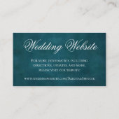 Fleur de Lis Blauwgroen lichten | Website Moody We Informatiekaartje (Achterkant)