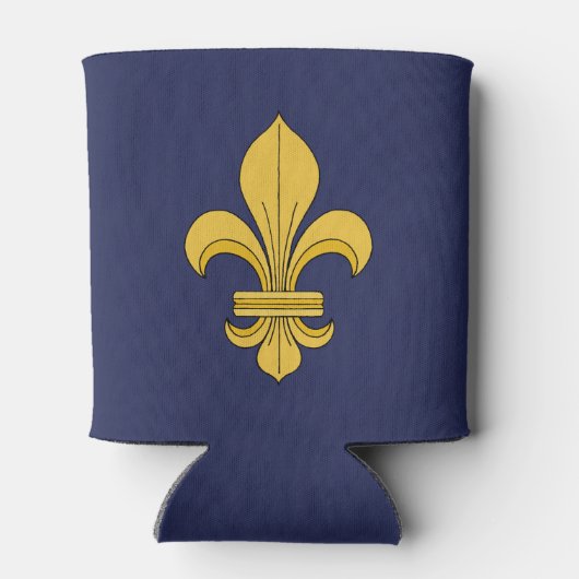 Fleur-de-lis Blikjeskoeler (Achterkant)