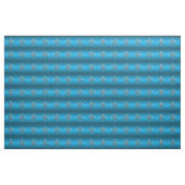 Fleur De Lis Blue Satin Stof (Yard (91,4 cm))