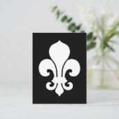 Fleur De Lis Briefkaart (Staand voorkant)