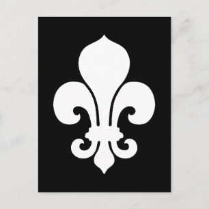 Fleur De Lis Briefkaart