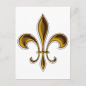 Fleur De Lis Briefkaart (Voorkant)