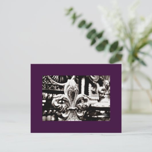Fleur de Lis (Briefkaart) Briefkaart (Staand voorkant)