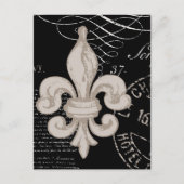  Fleur de Lis...briefkaart Briefkaart (Voorkant)