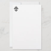 Fleur De Lis Briefpapier (Voorkant)