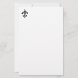 Fleur De Lis Briefpapier